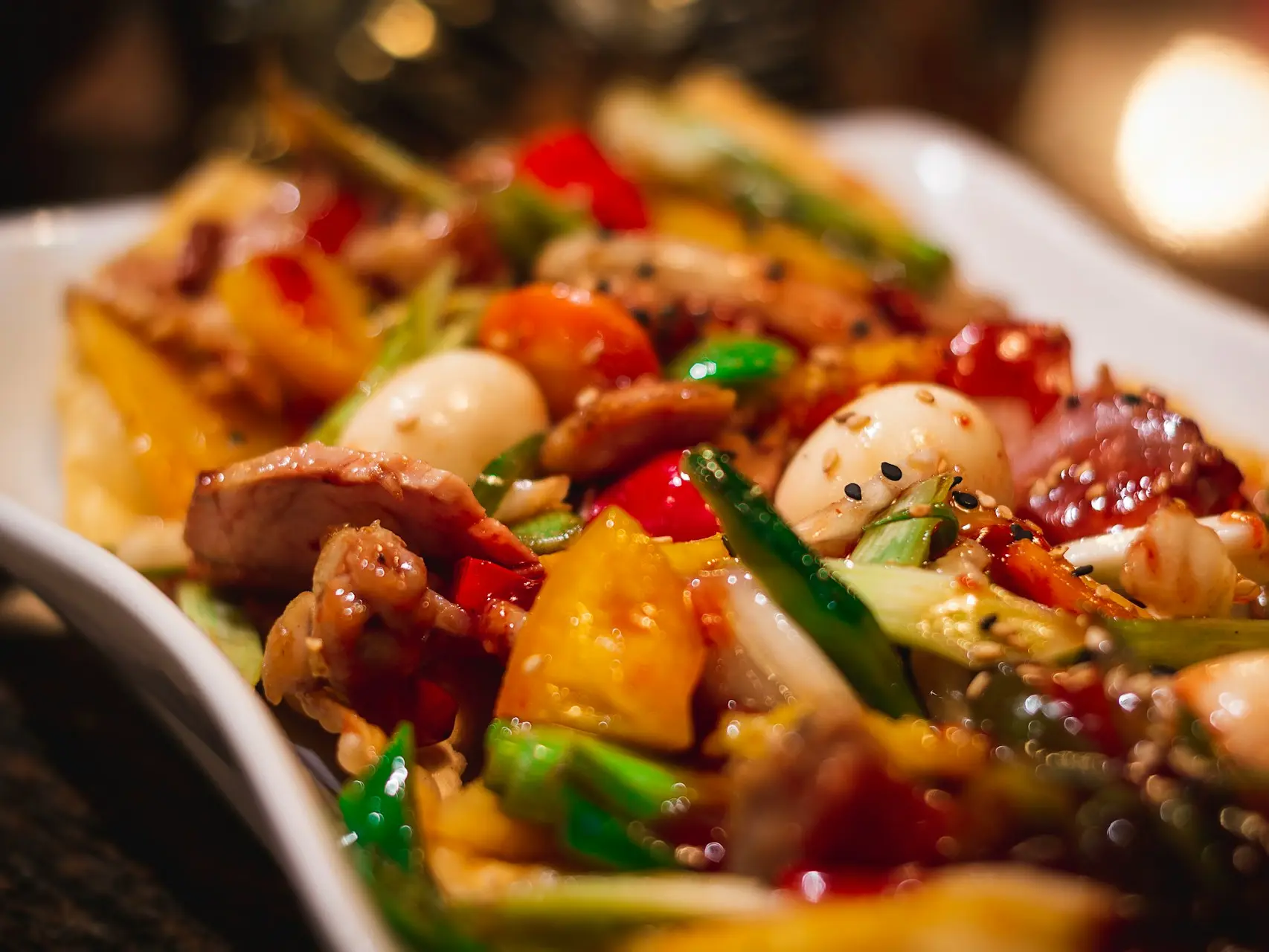 cooked food
