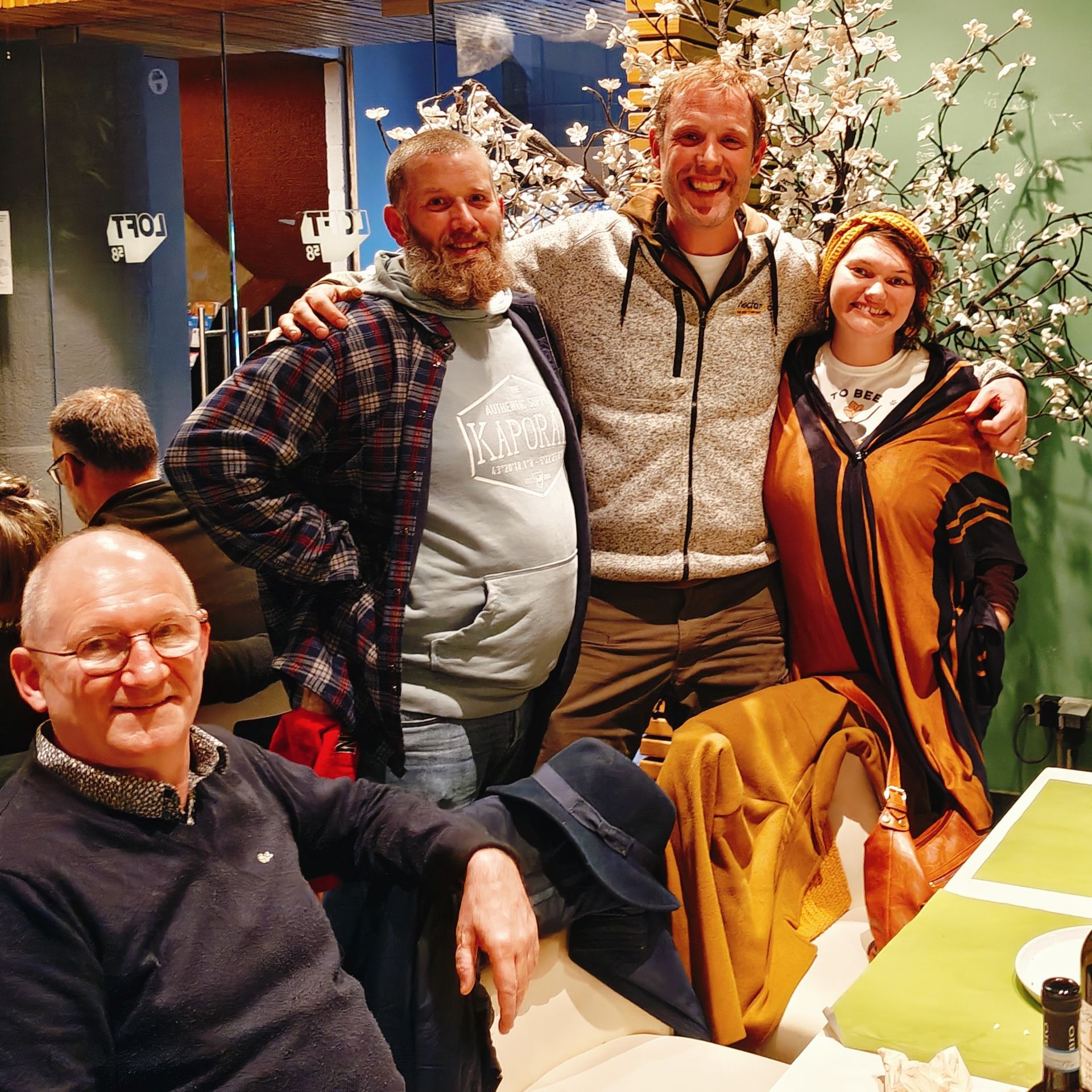 Des gagnants du concours Beebox nous ot fait l'honneur de nous accompagner tout au long de cette soirée 