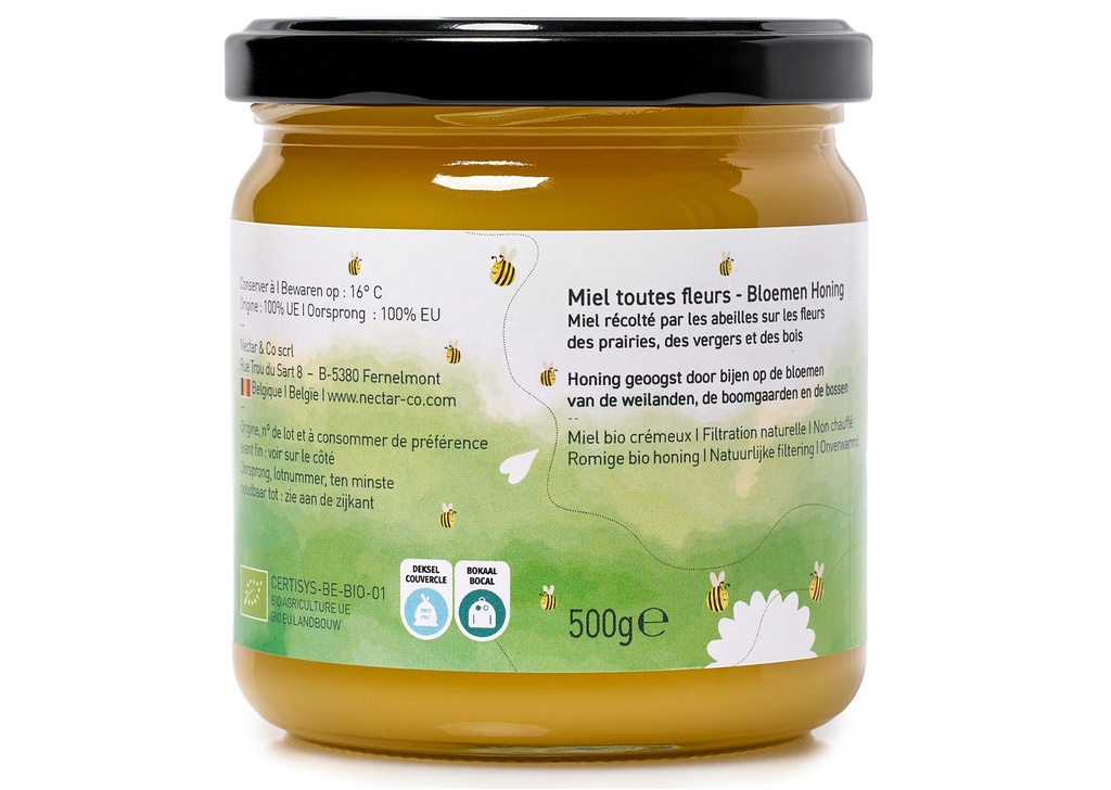 Miel familial (Bio) - 500 G