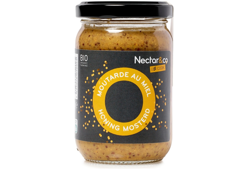 Moutarde au miel (bio) - 200 g