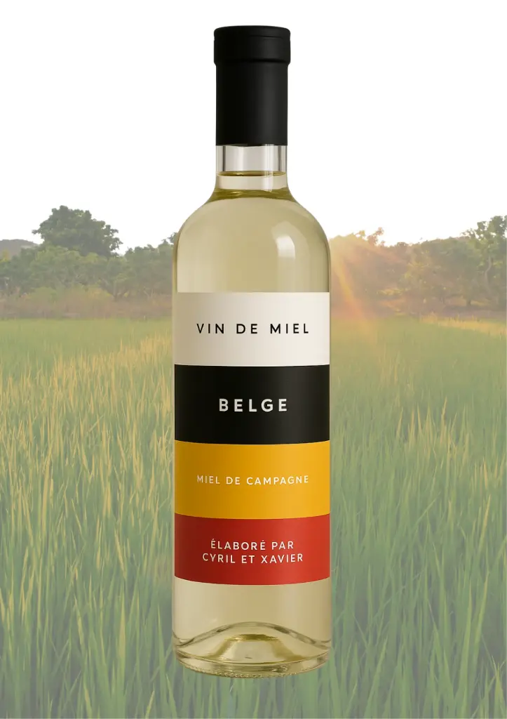 Vin de miel 100% Belge - 50 CL
