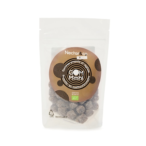 [GOPR75] Gommes propolis et réglisse (bio) - 75 G